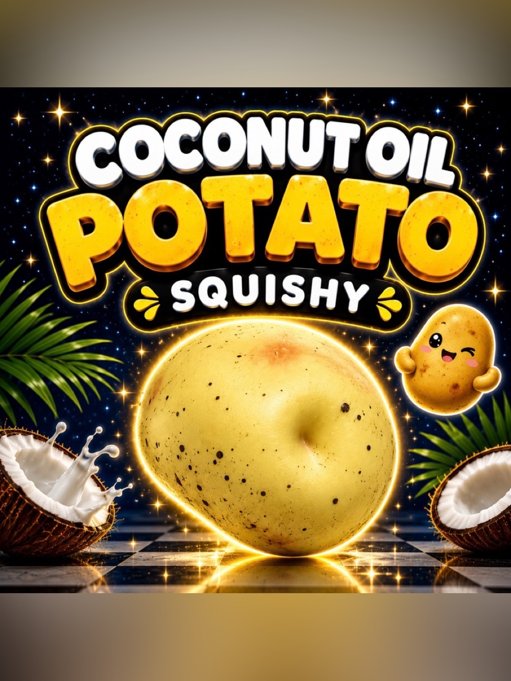 Coconut Oil Potato Squishy